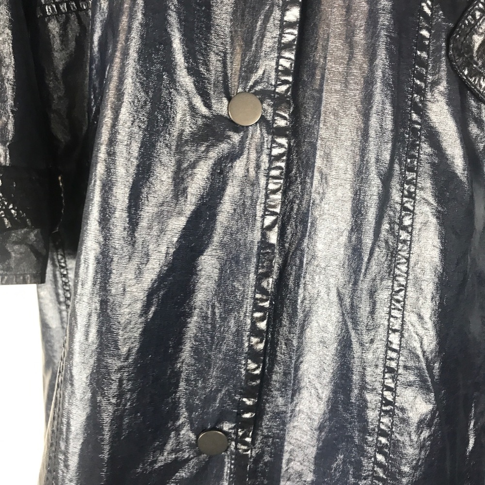 NEW Free People Trinity High Shine Coat - Picture 7 of 13